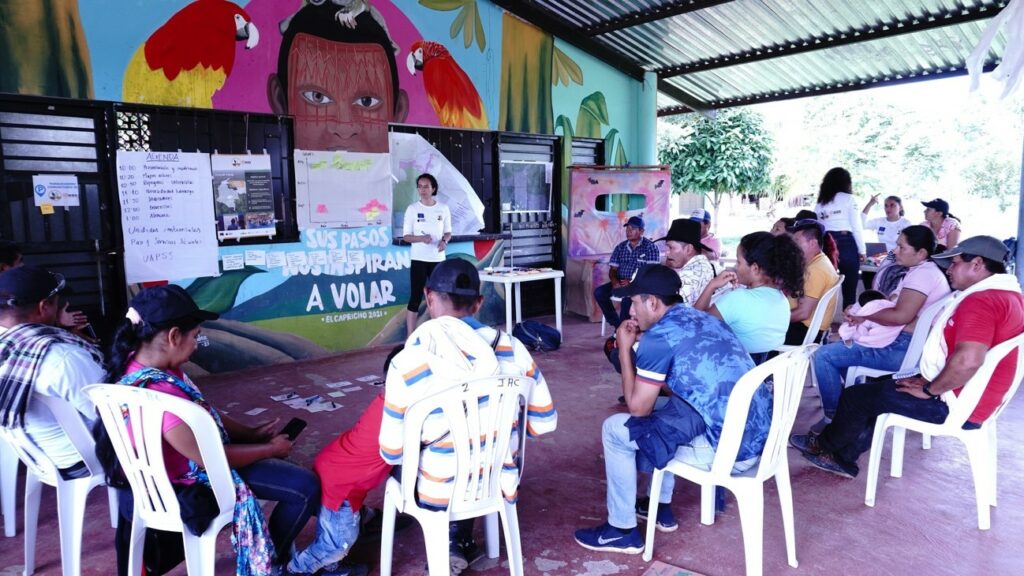 Taller de Gobernanza con lideres comunitarios de la UAPSS Capricho en Guaviare